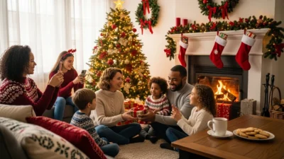 Family Christmas Captions