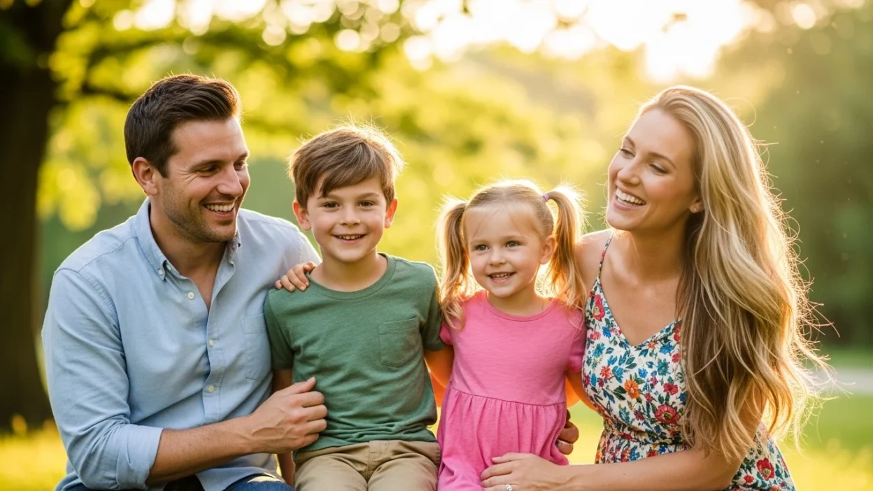 Captions for Family Photo