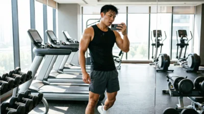gym captions